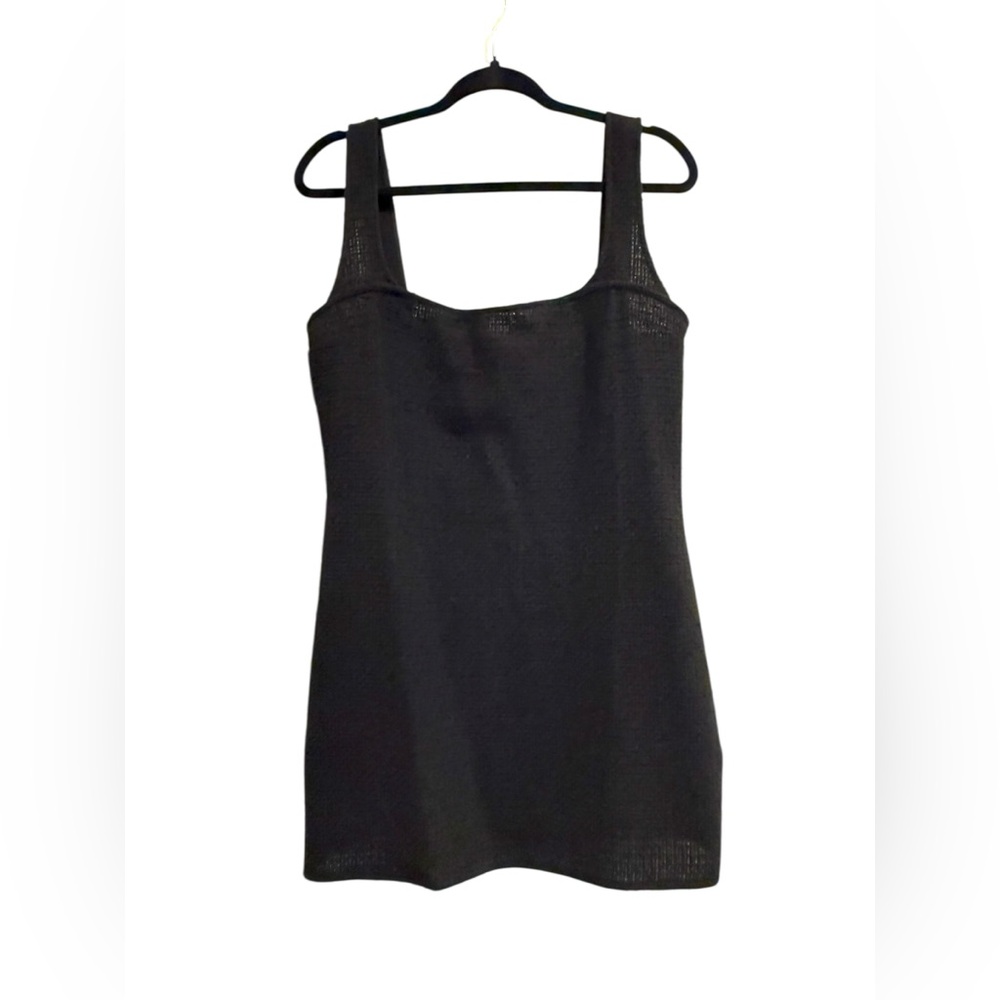 H&M Black Mini Shift Dress